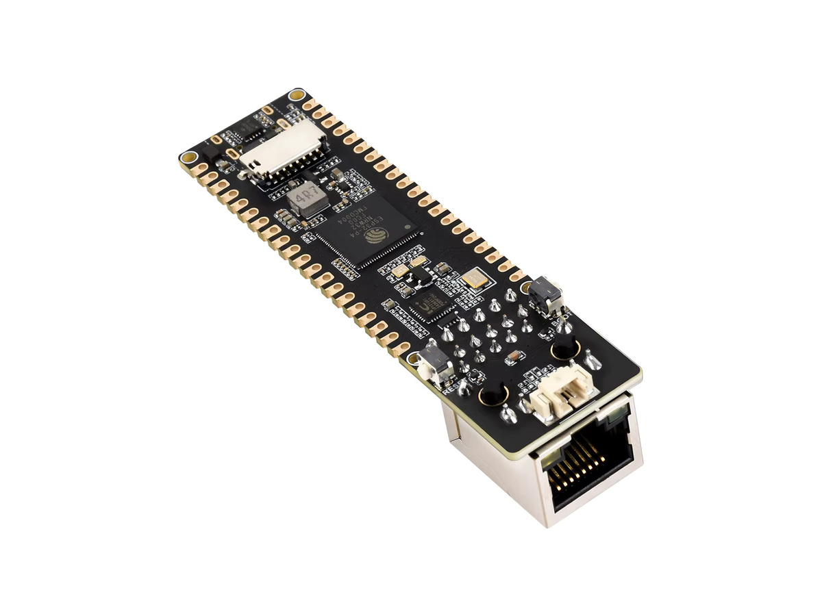 Waveshare ESP32-P4-ETH Hochleistungs-Entwicklungsboard mit 100 Mbit/s RJ45-Ethernet-Port in Schwarz - Bild 2