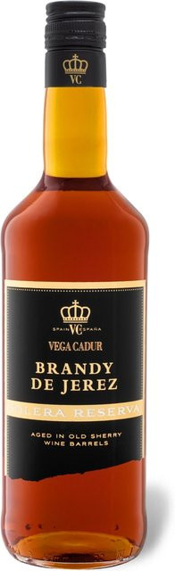 Vega Cadur Brandy de Jerez Solera Reserva 0,7 l - Bild 1