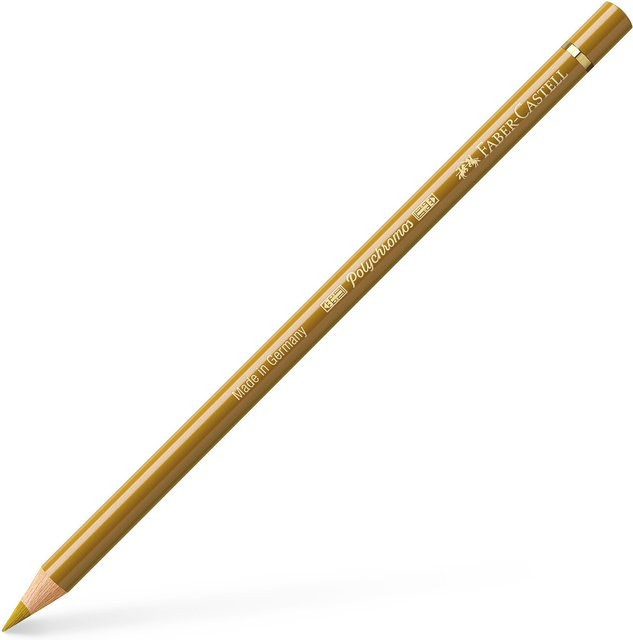 Faber Castell Polychromos Profi-Farbstift in Grüngold mit hoher Pigmentierung - Bild 1