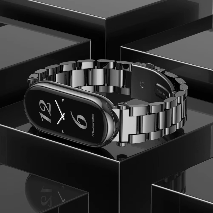 Xiaomi Uhrenarmband Edelstahl, Silber, Unisex - Bild 2