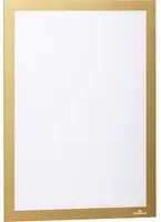 DURABLE Magnetrahmen DURAFRAME DIN A4 in Gold, 2er Pack - Bild 1