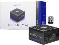 Chieftec Stealth 1000W PC-Netzteil, 80 Plus Platinum, Schwarz - Bild 1