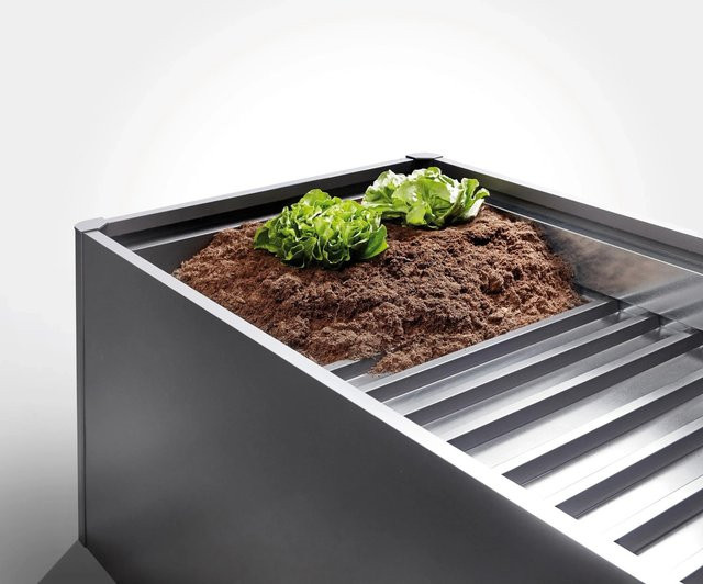 Biohort Zwischenboden für Hochbeet in Dunkelgrau-metallic, Breite: 150 cm, Tiefe: 50 cm - Bild 1