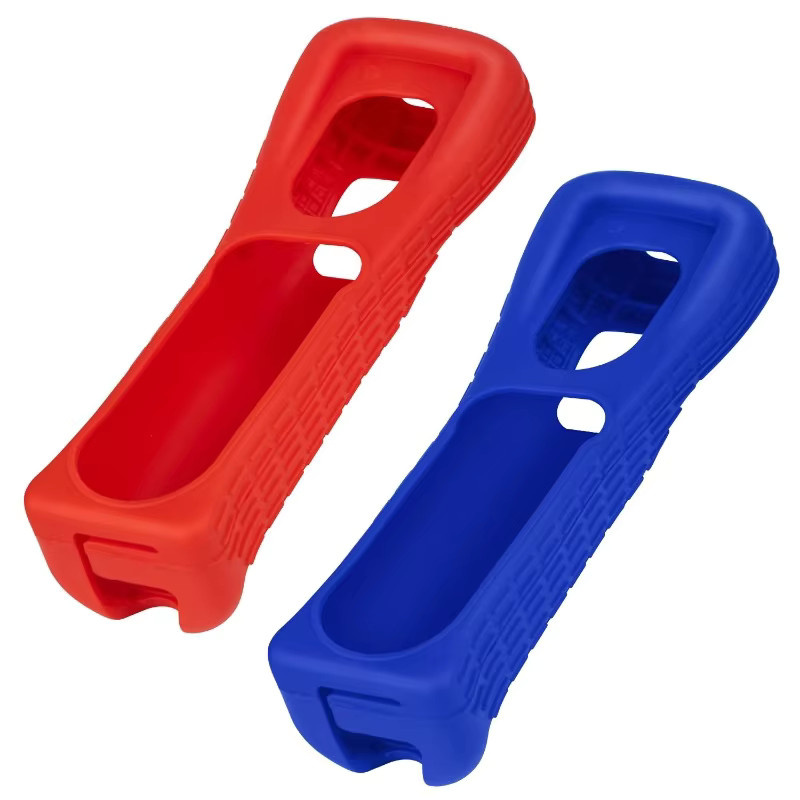 2er-Set Silikon-Schutzhüllen für Nintendo Wii Controller und kabellose Fernbedienungen - Bild 4