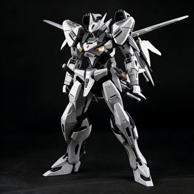 Robox Animation Bailu Air Combat Custom Model Kit, Mecha Actionfiguren, 1:100 - Bild 1