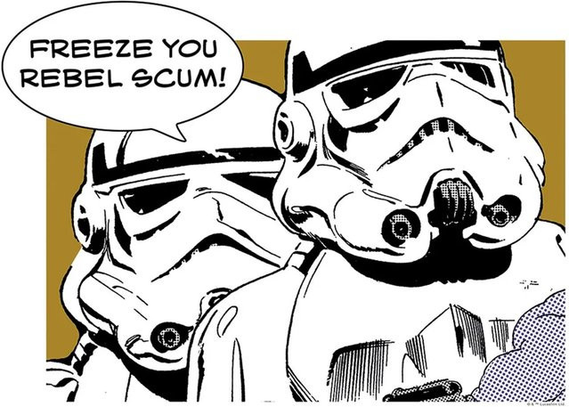 Komar Wandbild Star Wars Stormtroopers bunt, B/H: 40 x 30 cm - Bild 1