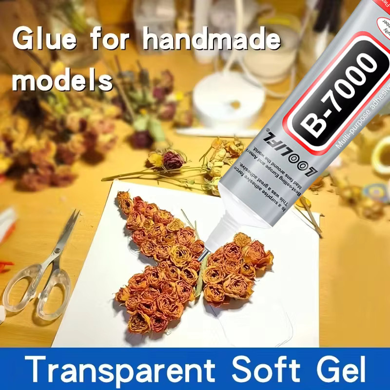 LOOLIFL B7000 Superkleber Transparent mit Präzisionsspitze für Bastelarbeiten, Schmuck und Textilien - Bild 2