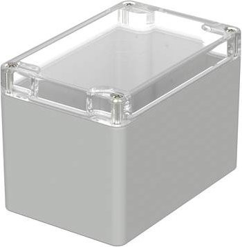 Bopla EUROMAS M 226G Industrie-Gehäuse aus Polycarbonat in Lichtgrau RAL 7035, B/T/H: 120 x 80 x 85 mm - Bild 1