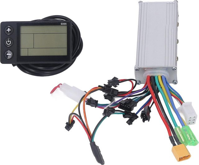Fishine Bike Controller S866 LCD Display Ersatz Brushless Controller Kit für Elektrofahrräder und Roller in Weiß - Bild 1