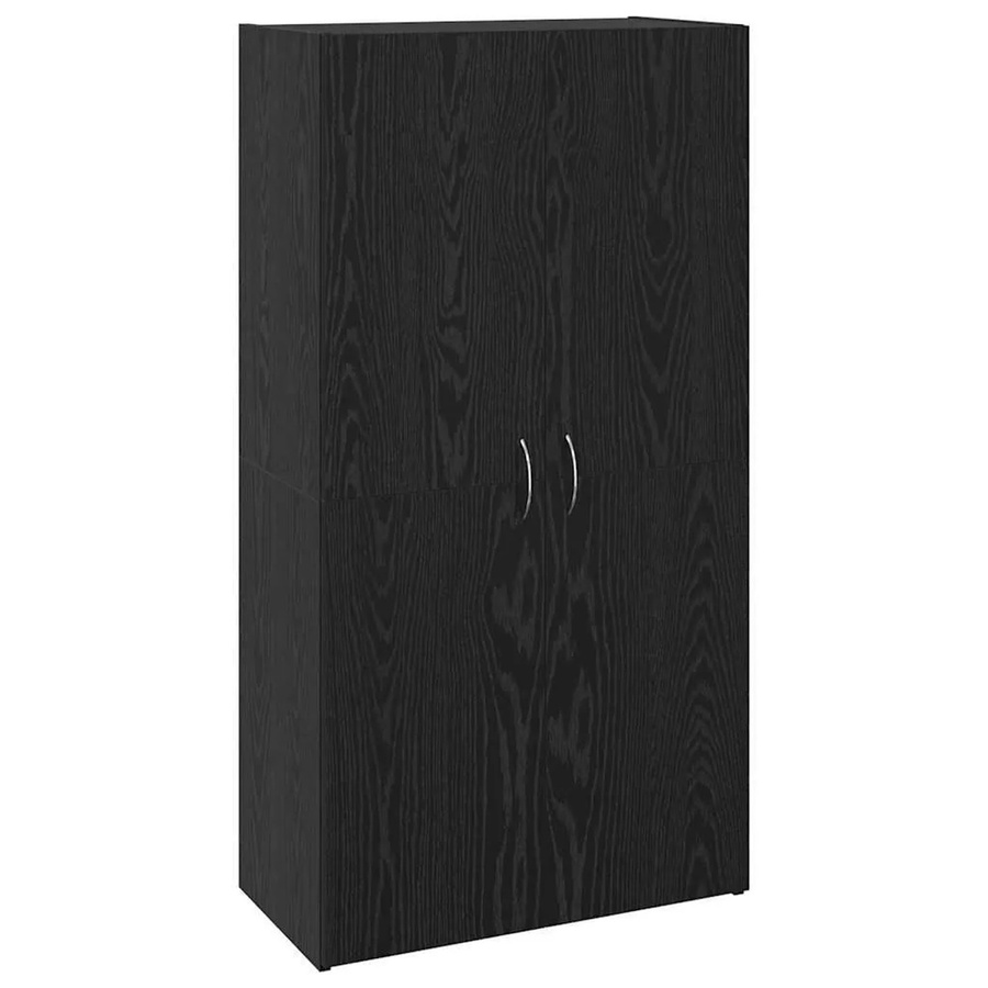 vidaXL Büroschrank Artisan-Eiche in Braun und Schwarz aus Holzwerkstoff, B: 60 cm, T: 32 cm, H: 115 cm - Bild 2