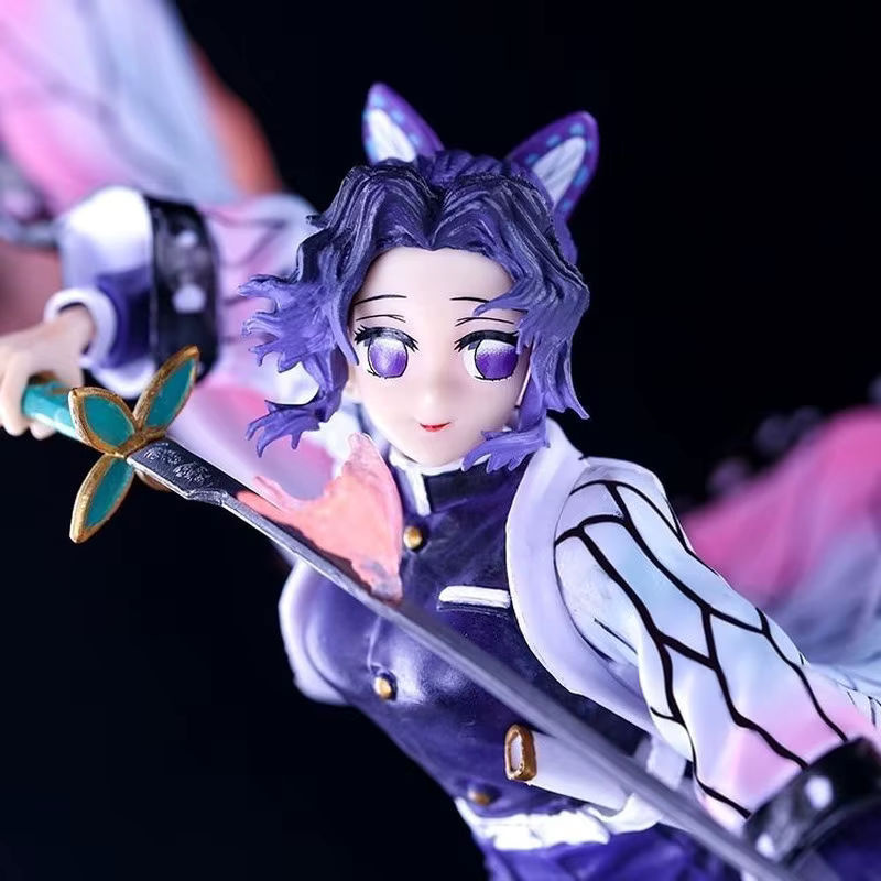 Bandai Demon Slayer Anime-Figur Kochou Shinobu Insekten-Säule, mehrfarbig, Höhe: 33 cm - Bild 4