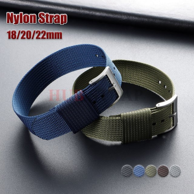 Seiko Uhrenarmband Nylon, Textil/NATO, Unisex - Bild 1