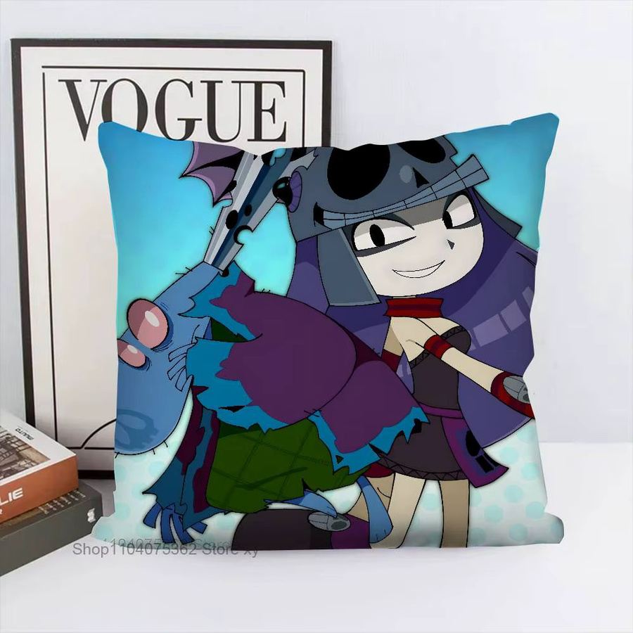 Kayou Rayman Legends Anime Kissenbezug quadratisch, Mehrfarbig, Breite: 40 cm, Höhe: 40 cm - Bild 6
