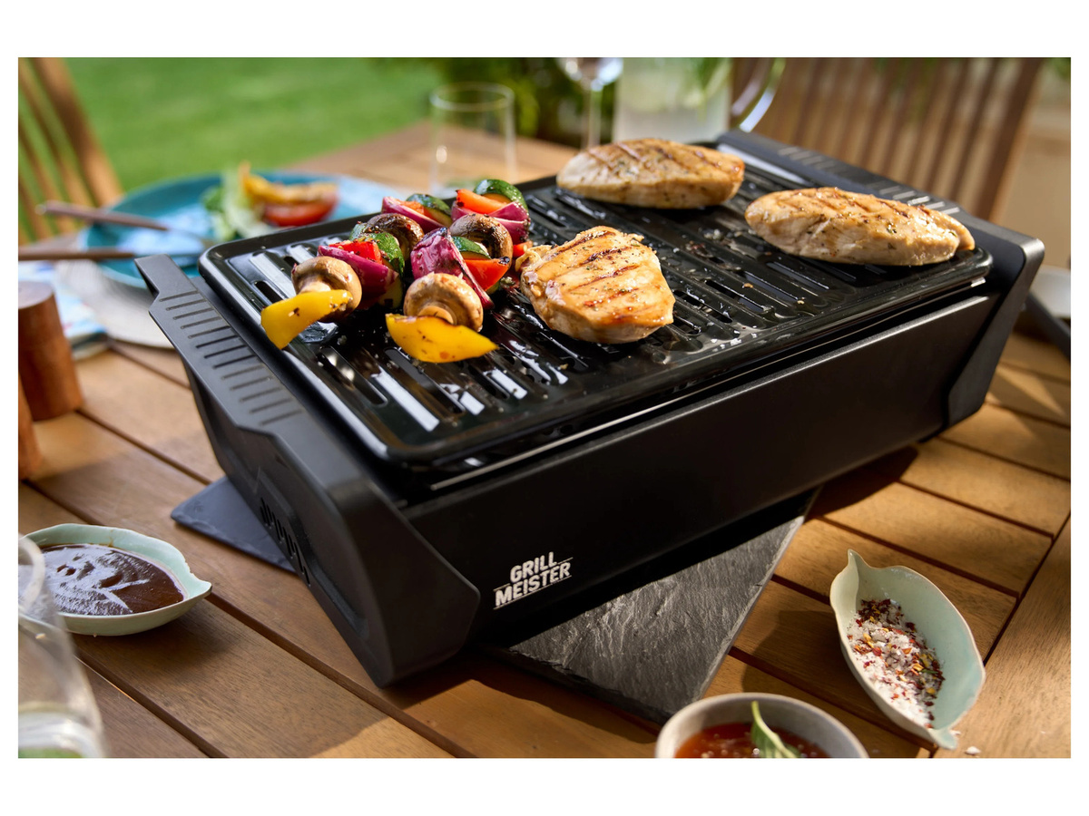GRILLMEISTER Holzkohlegrill KANSAS mit Aktivbelüftung - Bild 2