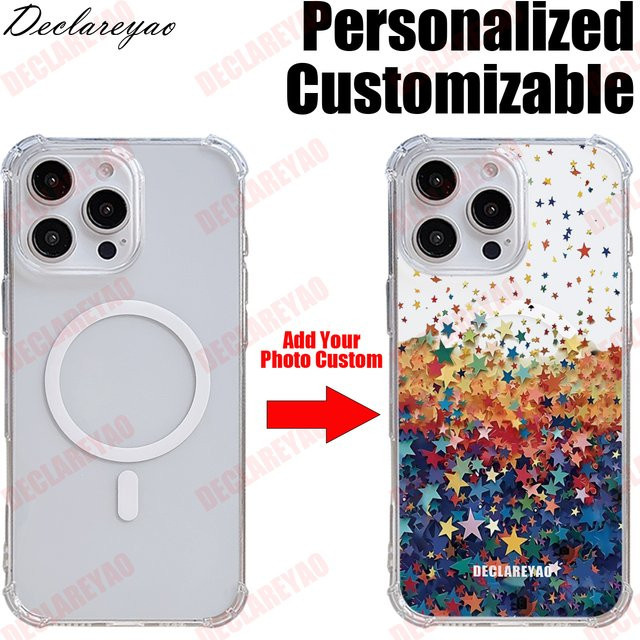 Maßgefertigte MagSafe Softcase Matte Handyhülle für Apple iPhone Modelle in Transparent oder Multicolour - Bild 1