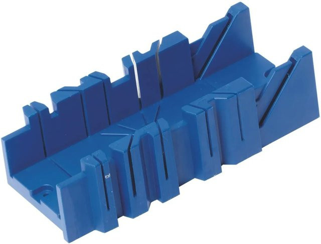 LUX-TOOLS Gehrungsschneidlade 300 mm in Blau aus Kunststoff - Bild 1