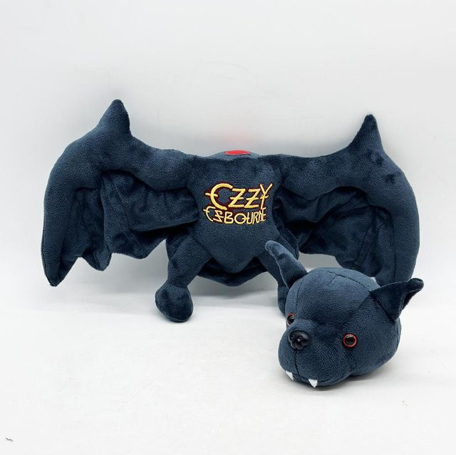 Yiran Health & Beauty Ozzy Osbourne Fledermaus, Plüschkissen Puppe, 25 cm - Bild 1