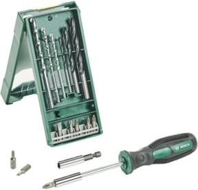 Bosch Mini X-Line Bohrer- und Bit-Sortiment 16-teilig für Holz, Stein, Beton und Mauerwerk - Bild 2