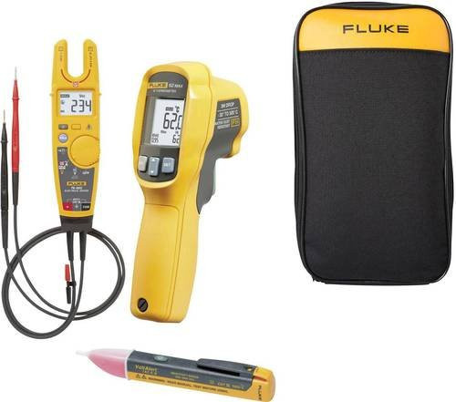 Fluke T6-600/62MAX+/1ACE Digitales Hand-Multimeter Elektrotester CAT III 600V Gelb - Bild 1