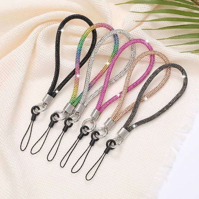 Telefon Lanyard, Strass, Kristall, Handgelenkband - Bild 1