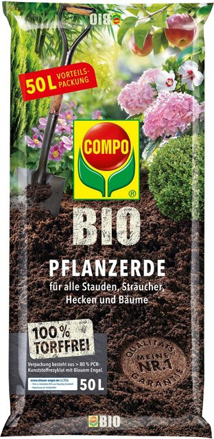 Compo Bio torffreie Pflanzerde 50 kg - Bild 1