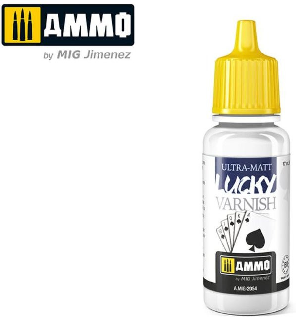 AMMO by MIG Jimenez Lucky Varnish Ultra-Matt, Zubehör - Bild 1