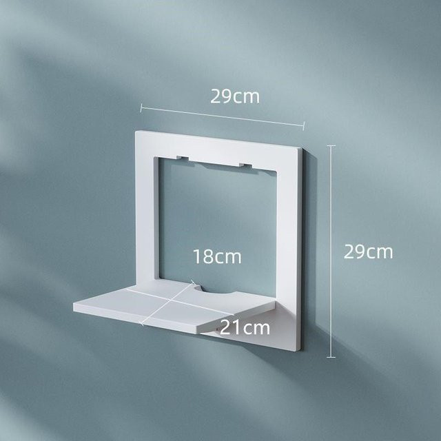 Modernes Wandregal von Your Warm Home in Weiß für Wohnzimmer und Schlafzimmer - Bild 1