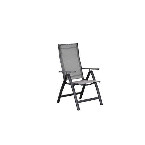 MERXX Gartenmöbel-Diningset Carrara, 7-teiliges Set aus Aluminium und Glas in Braun, 6 Sitzplätze, ausziehbar, Tisch Maße: B: 150 cm, T: 90 cm, H: 76 cm, Stühle Maße: B: 50 cm, T: 60 cm, H: 100 cm - Bild 2