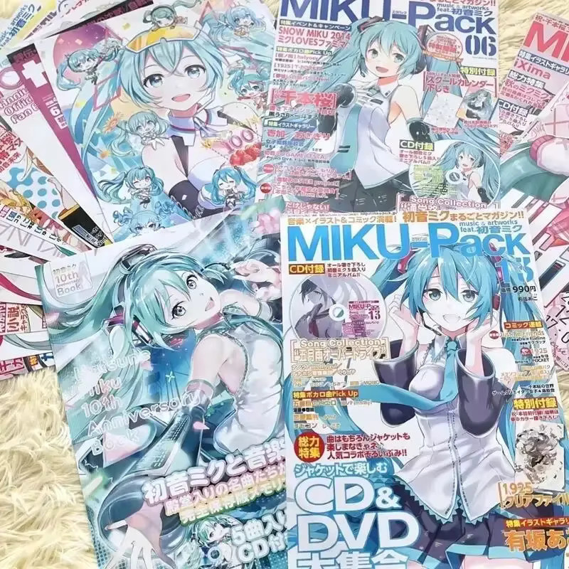 Hatsune Miku Anime Poster von Bandai als bunter Wandaufkleber zur Raumdekoration und als Fotografie-Hintergrund - Bild 2
