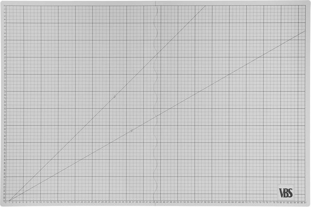 VBS Faltbare Schneidematte Cool Grey DIN A1 - Bild 1
