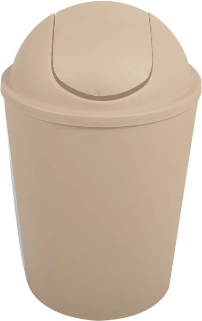 MSV Schwingdeckeleimer in Beige - Bild 1