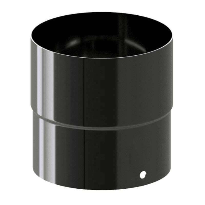 STAHL Dachrinnen Rohrmuffe aus verzinktem Stahl von Blachotrapez GmbH Ø 90 mm - Bild 1