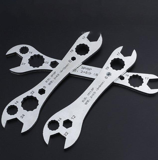 WOZOBUY Universal Torx Schlüssel Multifunktions Doppel-Kopf Spanner für Reparaturarbeiten 6-24/27mm - Bild 1