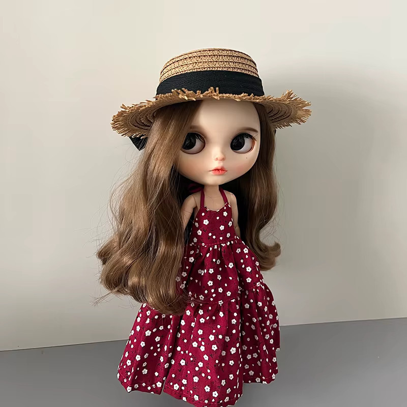 DLBell Blythe Kleidung Blumen Druck Mini Kleid, Zubehör - Bild 2