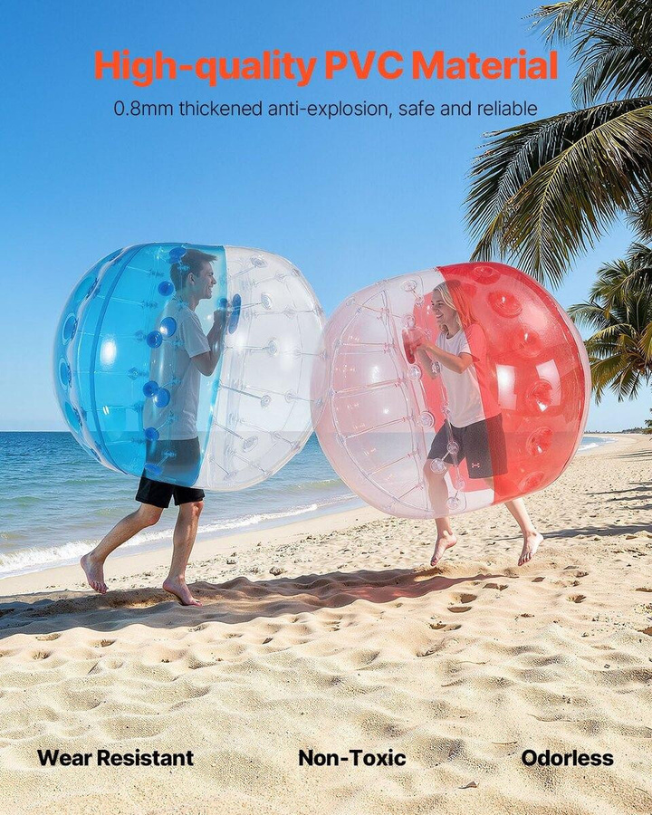 Buying Solutions MB Bumper Balls Sumo Zorb Bälle 2er-Pack PVC Bunt / Mehrfarbig - Bild 4