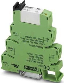 Phoenix Contact PLC-BSC- 24DC/21-21 Relaissockel REL-MR-24DC/21-21AU, Farbe: Grün, 10 Stück - Bild 1