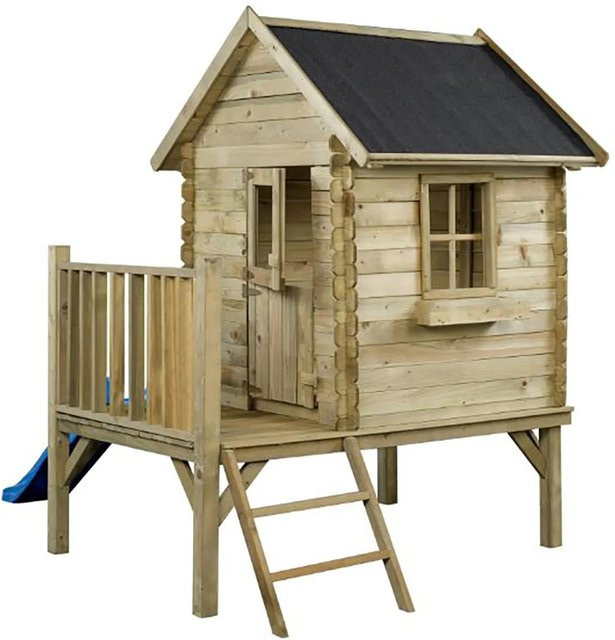 SwingKing Spielhaus Camilla mit Rutsche in Blau, B/T/H: 177 x 184 x 210 cm - Bild 1