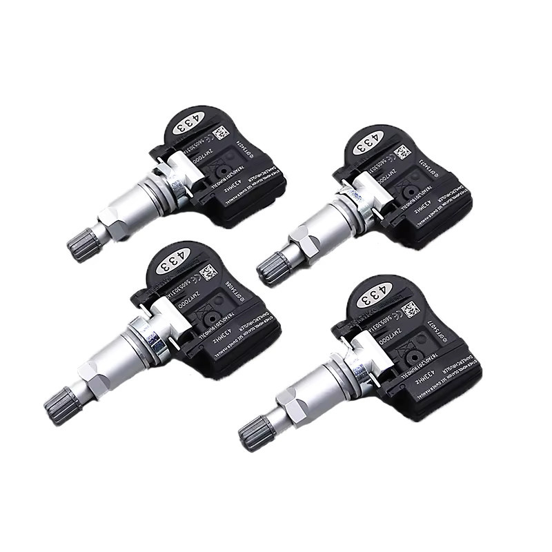 GANGLE Reifendruckkontrollsystem Sensor Set für 2009 Dodge Ram 1500, 433 MHz, Farbe: Schwarz, 4er-Pack - Bild 3