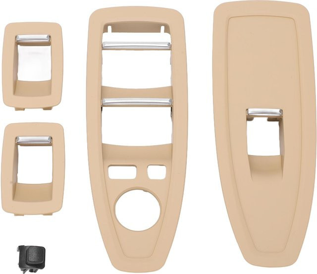 Zierleistenabdeckung für Auto-Schalter-Knopf-Panel als Ersatz für BMW 1er 3er 4er Serie F20 F30 F31 (2012-2019) von DIYelecs in Beige - Bild 1