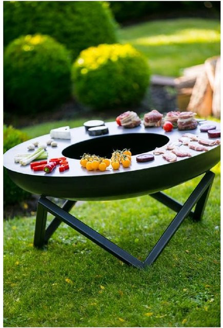 FARMCOOK Grillplatte für Feuerplatte mit Durchmesser 61 cm - Bild 1