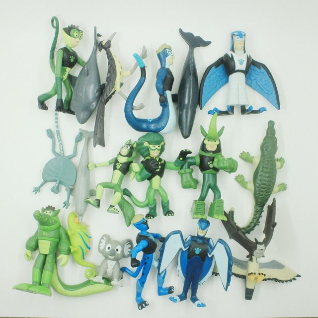 LZQINXUN Wild Kratts Martin Chris Figuren, Einzelfigur, Tiere - Bild 1