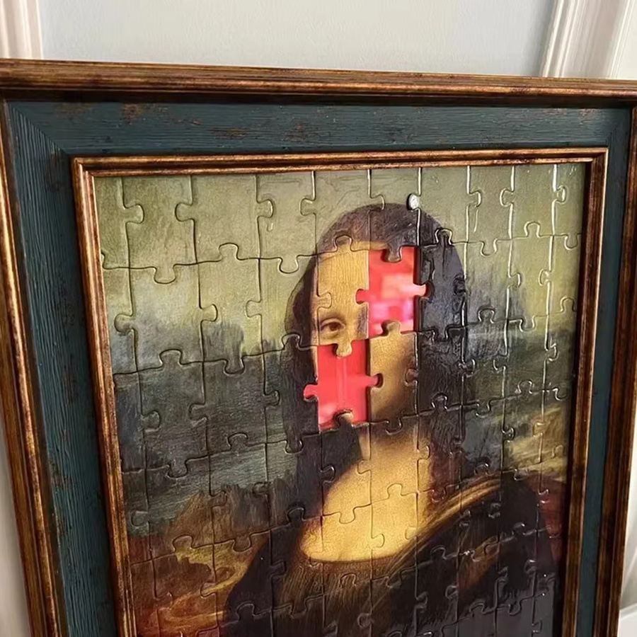 ZQION Mona Lisa 2 Zauberer Puzzle, Deluxe - Bild 4