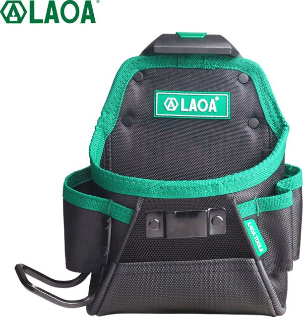 LAOA Schnellverschluss-Werkzeugtasche für Elektriker und Tischler als langlebige Hüfttasche und Gürtelschlaufenholster für Wartungsarbeiten - Bild 1