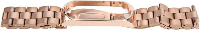 3CZY Uhrenarmband Edelstahl, beige, Unisex - Bild 1