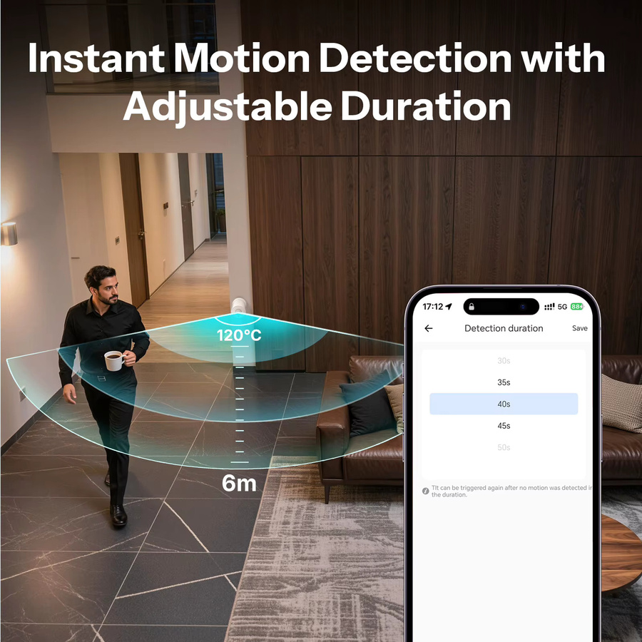 SONOFF SenseGuard Motion Gen2 Zigbee Bewegungssensor mit PIR Bewegungserkennung und einstellbarer Cooldown-Funktion, Weiß - Bild 2