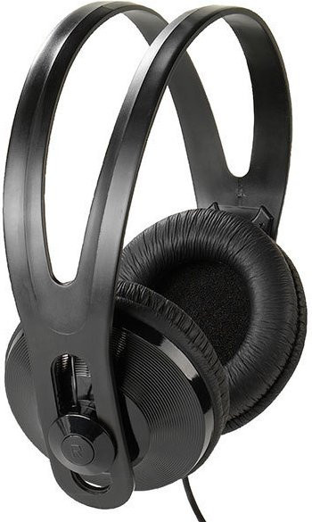 Vivanco Stereo TV Kopfhörer in Schwarz mit 5 m Anschlusskabel und 3,5 mm Jack - Bild 1