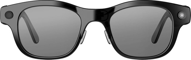 HTC VIVE Eagle KI-Sonnenbrille in Schwarz mit rechteckigem Vollrand-Design - Bild 1