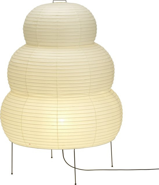 Vitra Akari Stehleuchte 25n in Weiß aus Washi-Papier - Bild 1