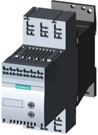Siemens Sanftstarter 3RW3018-2BB04 in Grau, Motorleistung 7.5 kW bei 400 V, Nennstrom 17.6 A - Bild 1
