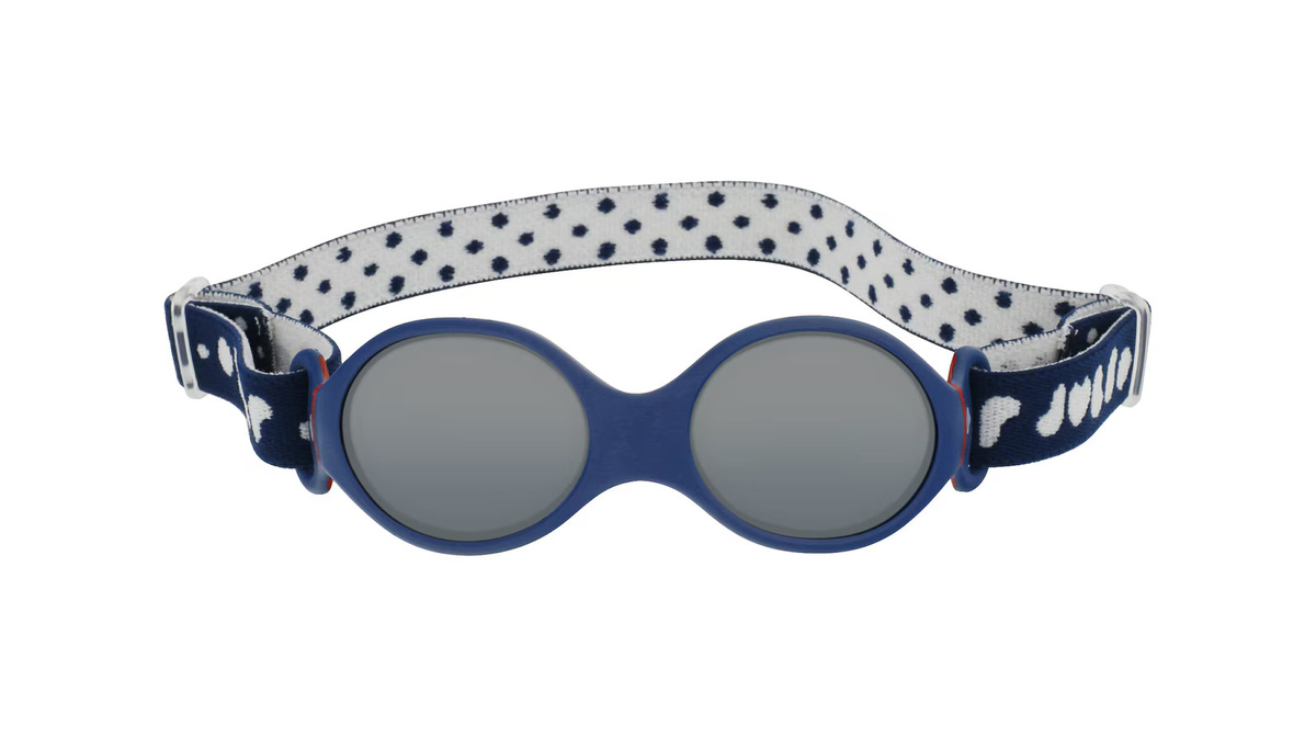 Julbo J5322337 Loop S Baby-Sonnenbrille, Vollrand, Oval, Kunststoff, Blau - Bild 1